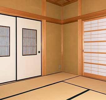 和室の内観